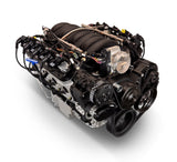 GM LS Compatible 376 c.i. Pro Series Engine - 530 Horsepower - Deluxe Dressed - Black Pulley Kit - Holley Terminator X EFI System