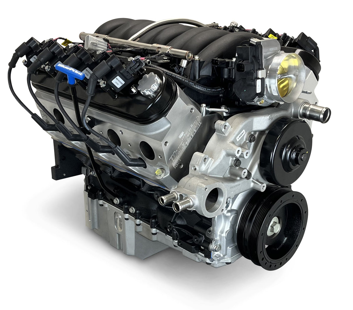 GM LS Compatible 376 c.i. Pro Series Engine - 530 Horsepower - Base Dressed - Holley Terminator X EFI System