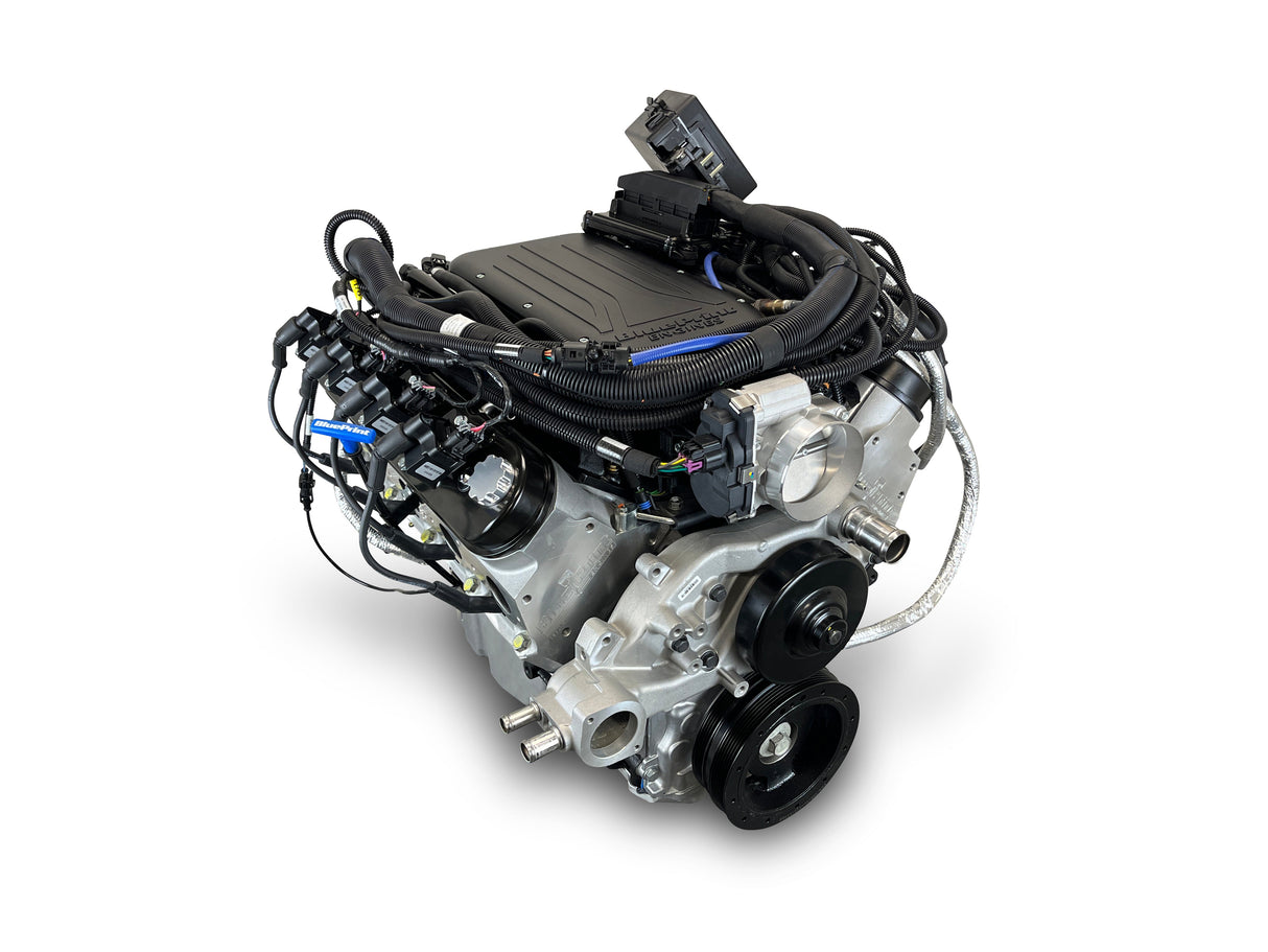 GM LS Compatible 376 c.i. Pro Series Engine - 510 Horsepower - Base Dressed - Holley Terminator X EFI System