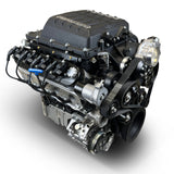 GM LS Compatible 427 c.i. Pro Series Engine - 830 Horsepower - Deluxe Dressed - Black Pulley Kit - Holley Terminator X EFI System