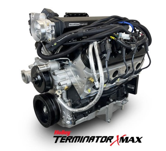 GM LS Compatible 427 c.i. Pro Series Engine - 600 Horsepower - Base Dressed - Holley Terminator X EFI System