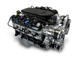 GM LS Compatible 427 c.i. Pro Series Engine - 585 Horsepower - Deluxe Dressed - Polished Pulley Kit - Holley Terminator X EFI System
