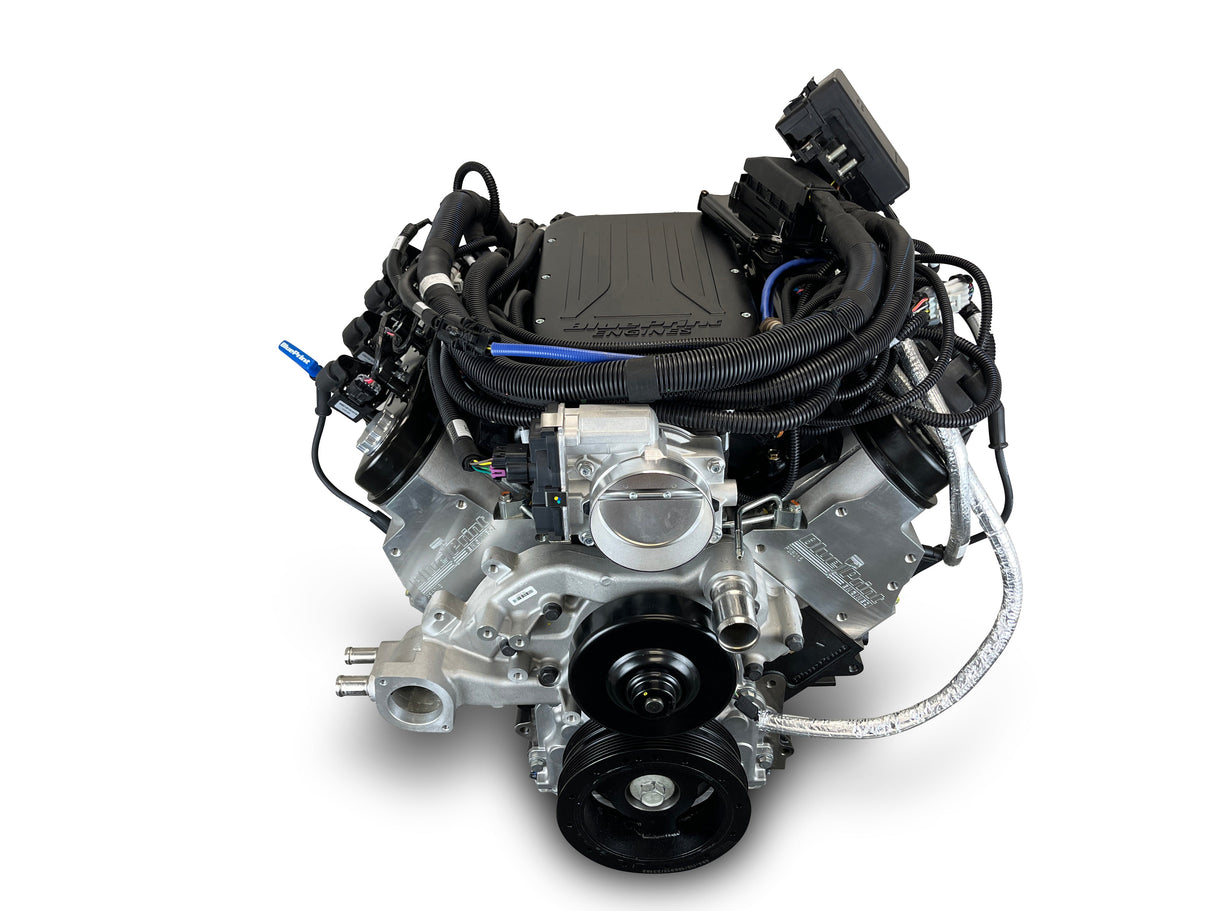 GM LS Compatible 427 c.i. Pro Series Engine - 585 Horsepower - Base Dressed - Holley Terminator X EFI System