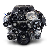 GM LS Compatible 427 c.i. Pro Series Engine - 830 Horsepower - Deluxe Dressed - Natural Pulley Kit - Holley Terminator X EFI System