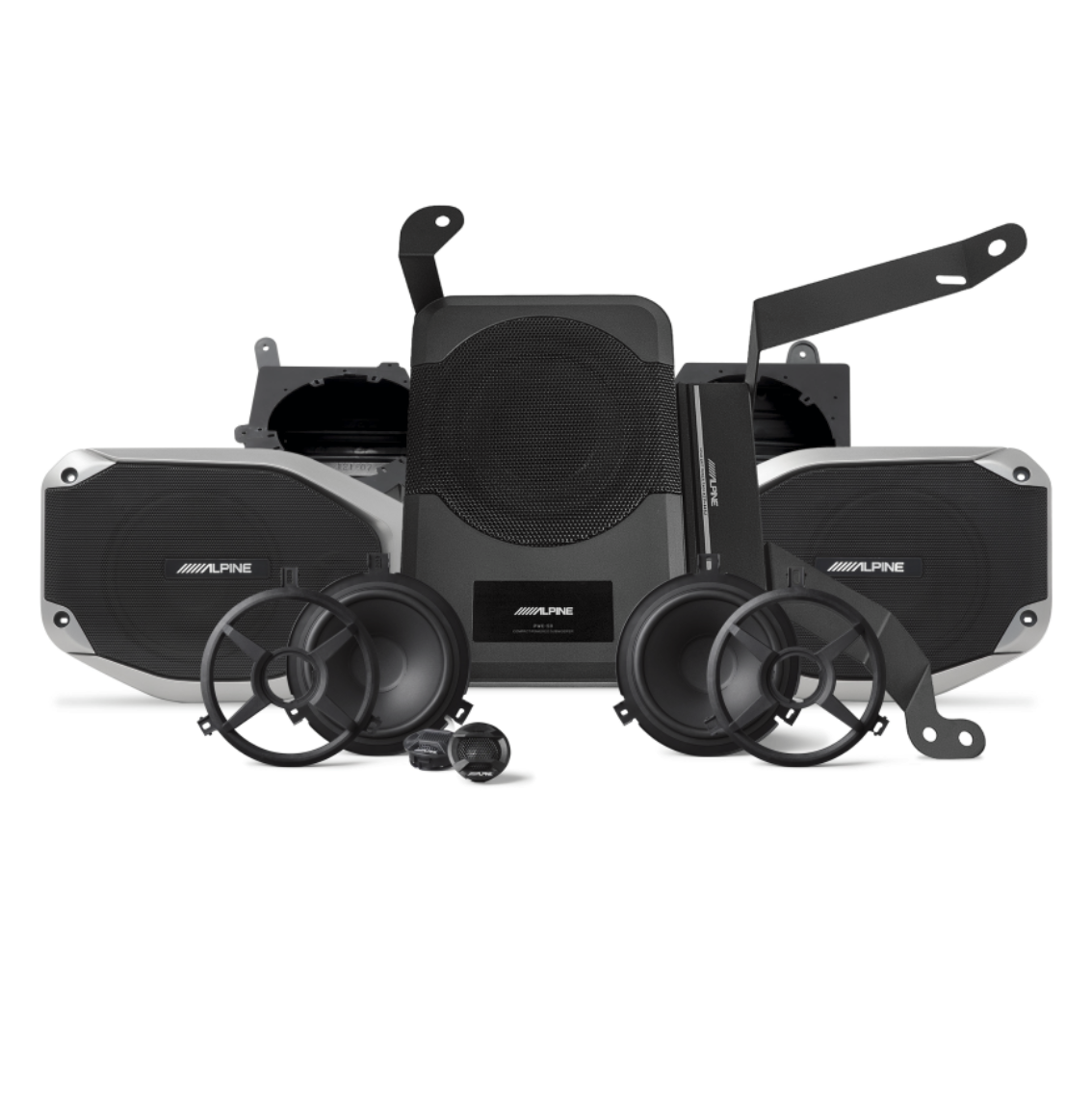 Alpine PSS-24WRA Complete Sound System Upgrade | '18-'23 JL Wrangler/ '20-'23 JT Gladiator