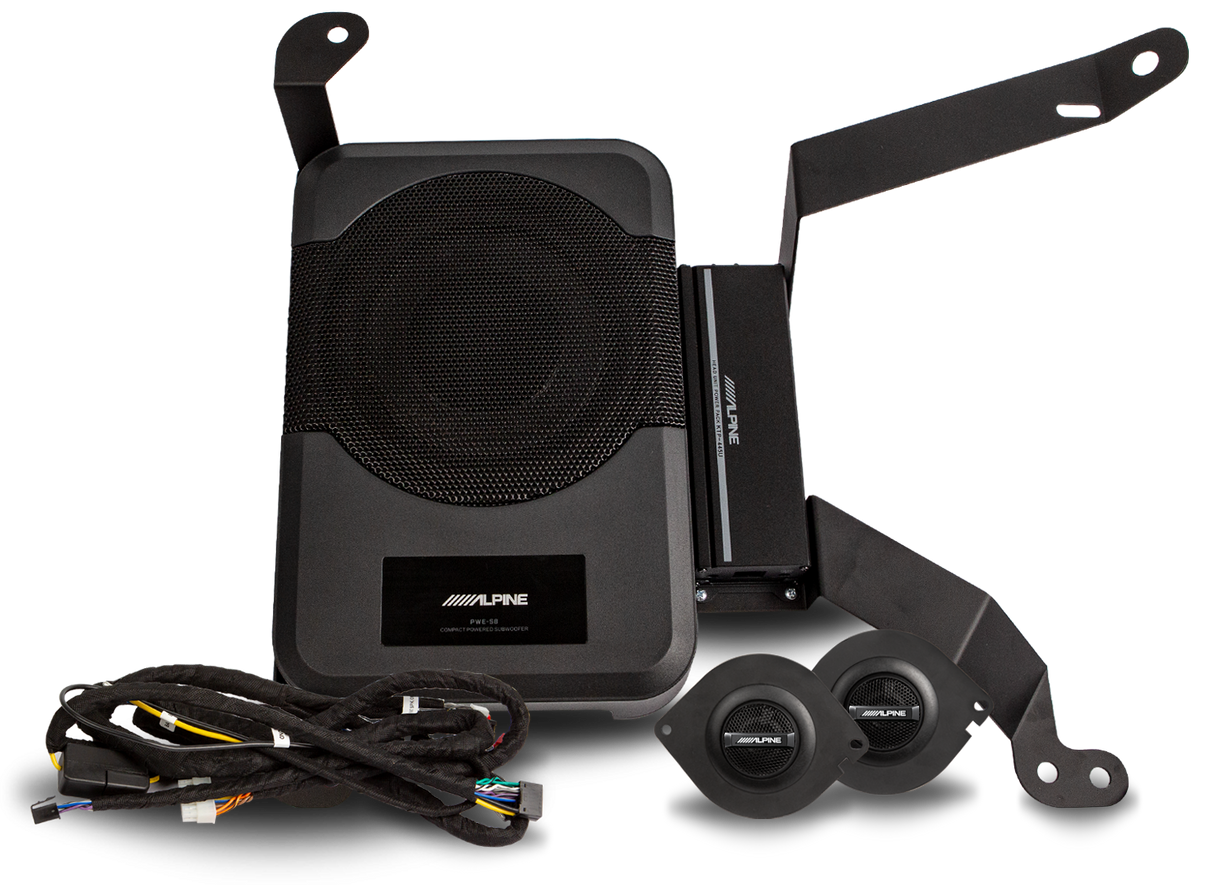 Alpine PSS-23WRA2 Complete Sound System Upgrade | '18-'23 JL Wrangler/ '20-'23 JT Gladiator