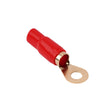 0AWG Gold Plated Ring Terminal, Red (PTRX-0RED) Audiopipe
