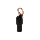 4AWG Gold Plated Ring Terminal, Black (PTRX-4BLK) Audiopipe