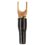 14AWG Gold Plated Spade Terminal, Black (PTSX-14BLK) Audiopipe