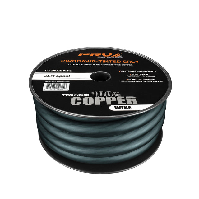 PRV PW00AWG-TINTED GREY 25ft Roll PRV Audio