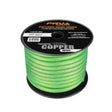 PRV PW4AWG-NEON GREEN 50ft Roll PRV Audio