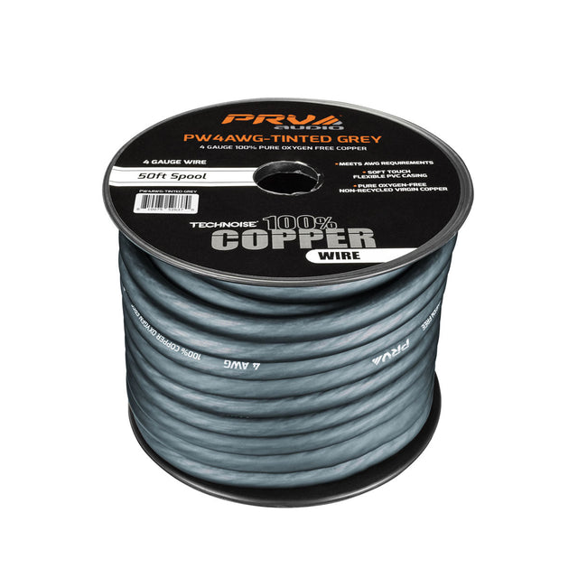 PRV PW4AWG-TINTED GREY 50ft Roll PRV Audio