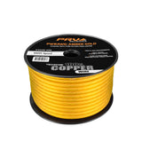 PRV PW8AWG-AMBER GOLD 100ft Roll PRV Audio
