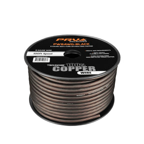 PRV PW8AWG-BLACK 100ft Roll PRV Audio