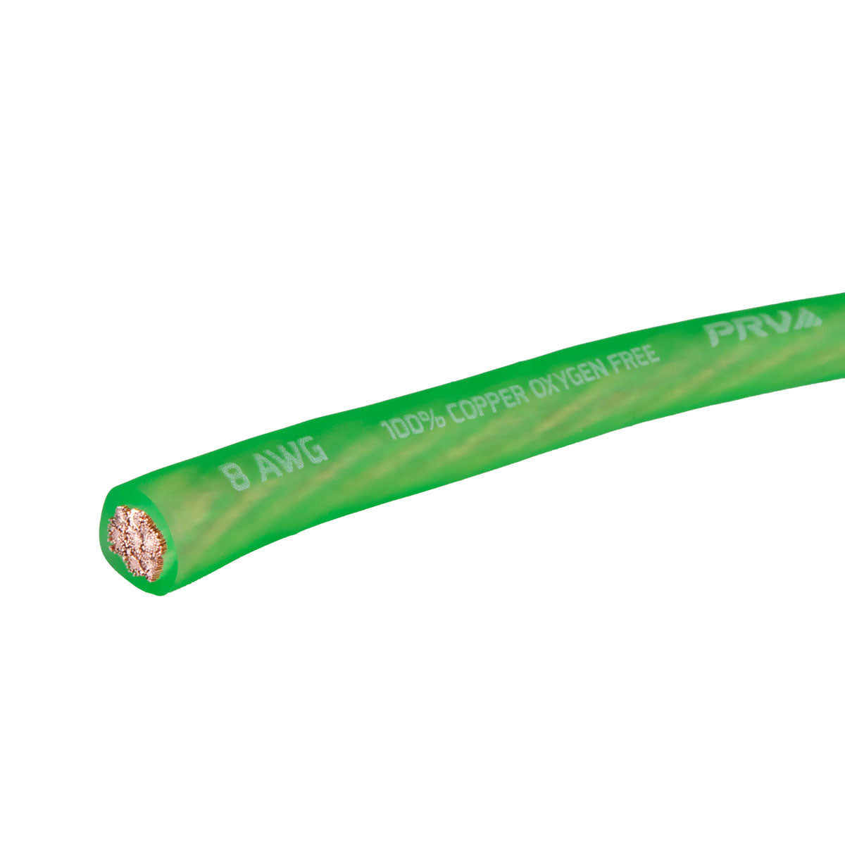 PRV PW8AWG-NEON GREEN 100ft Roll PRV Audio