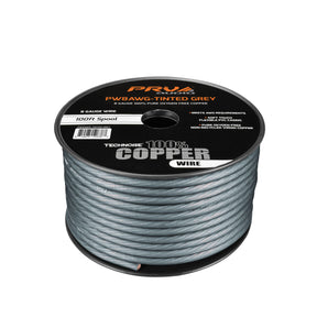 PRV PW8AWG-TINTED GREY 100ft Roll PRV Audio