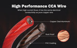 25Ft 4 Gauge Black and 25Ft 4 Gauge Red Primary Wire (PWK-4-25RB) Audiopipe