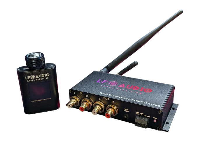 LF Audio WVC-PRO 2-Channel Wireless Volume Controller - Single Knob