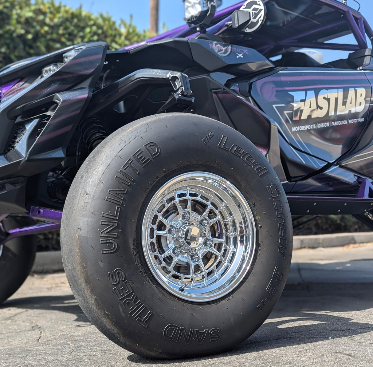 Hostile Rival Polished Forged Wheel