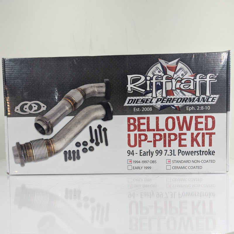 RiffRaff Bellowed Up-Pipe Kit - 7.3 Powerstroke (94-97)