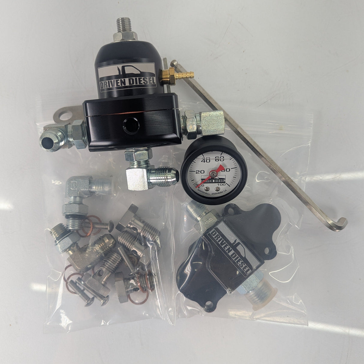 Driven Diesel Standard Regulated Return Fuel System Kit - 6.0 Powerstroke (2003-2007)