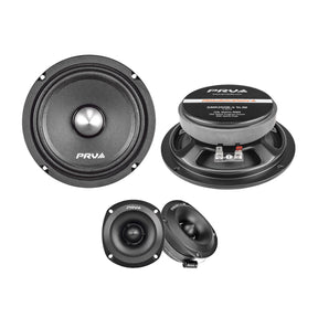 2x 6MR250B-4 SLIM  TW350Ti-4 SLIM (PAIR) PRV Audio