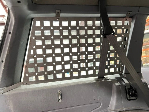 XJ Rear Window Molle Panel