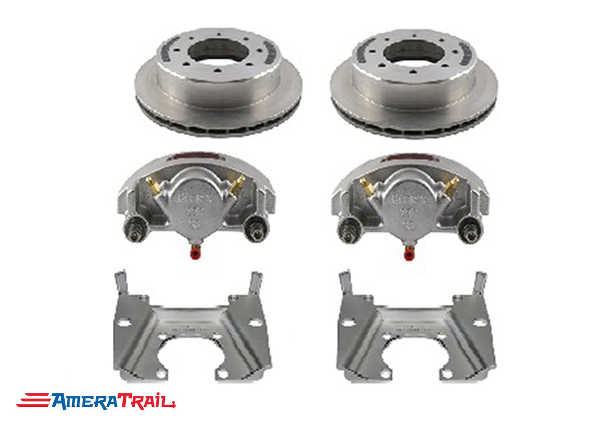 8 Lug 8K Kodiak Brake Kit for Rockwell & Alko Axles, ALL STAINLESS STEEL - Fits 5/8" Wheel Studs