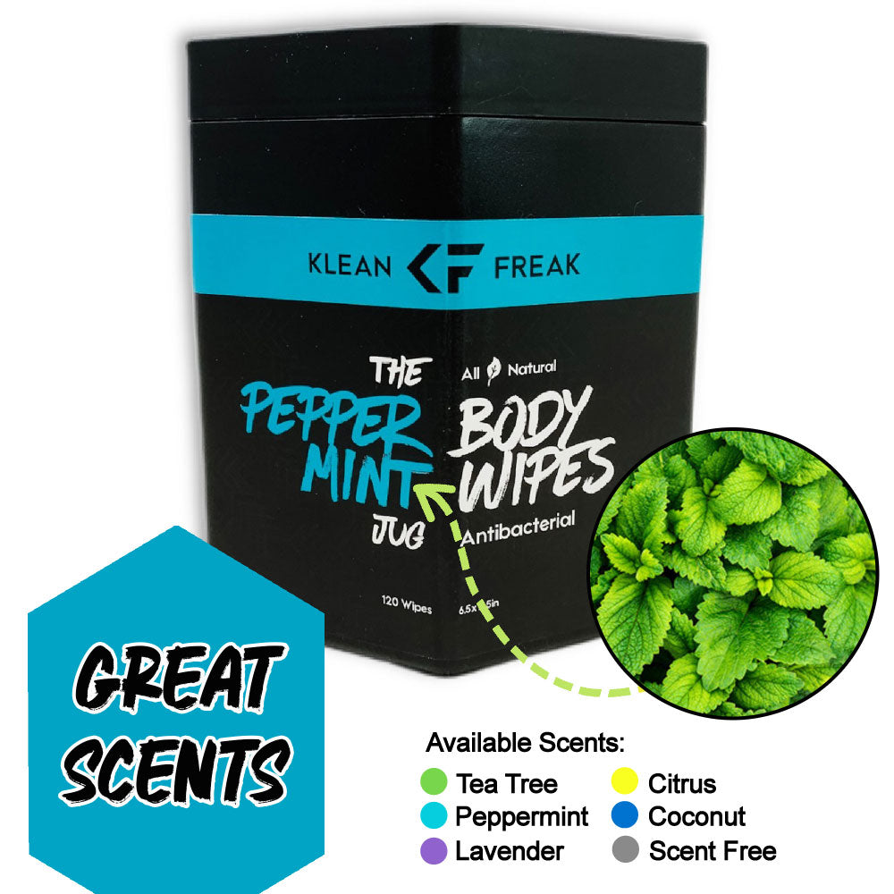 Klean Freak  The Pepper Mint Body Wipes