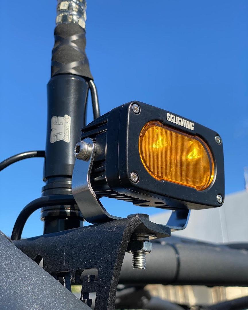GP10 Flood Offroad LED Pod Amber by GG Lighting