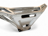2022-2026 Polaris RZR Pro R, Pro S, Turbo R Machined Billet Front Winch Bumper (Clear Anodize) www.elektricoffroad.com