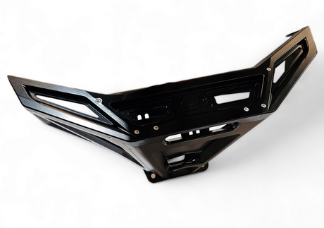 2022-2026 Polaris RZR Pro R, Pro S, Turbo R Machined Billet Front Winch Bumper (Black Anodize) www.elektricoffroad.com