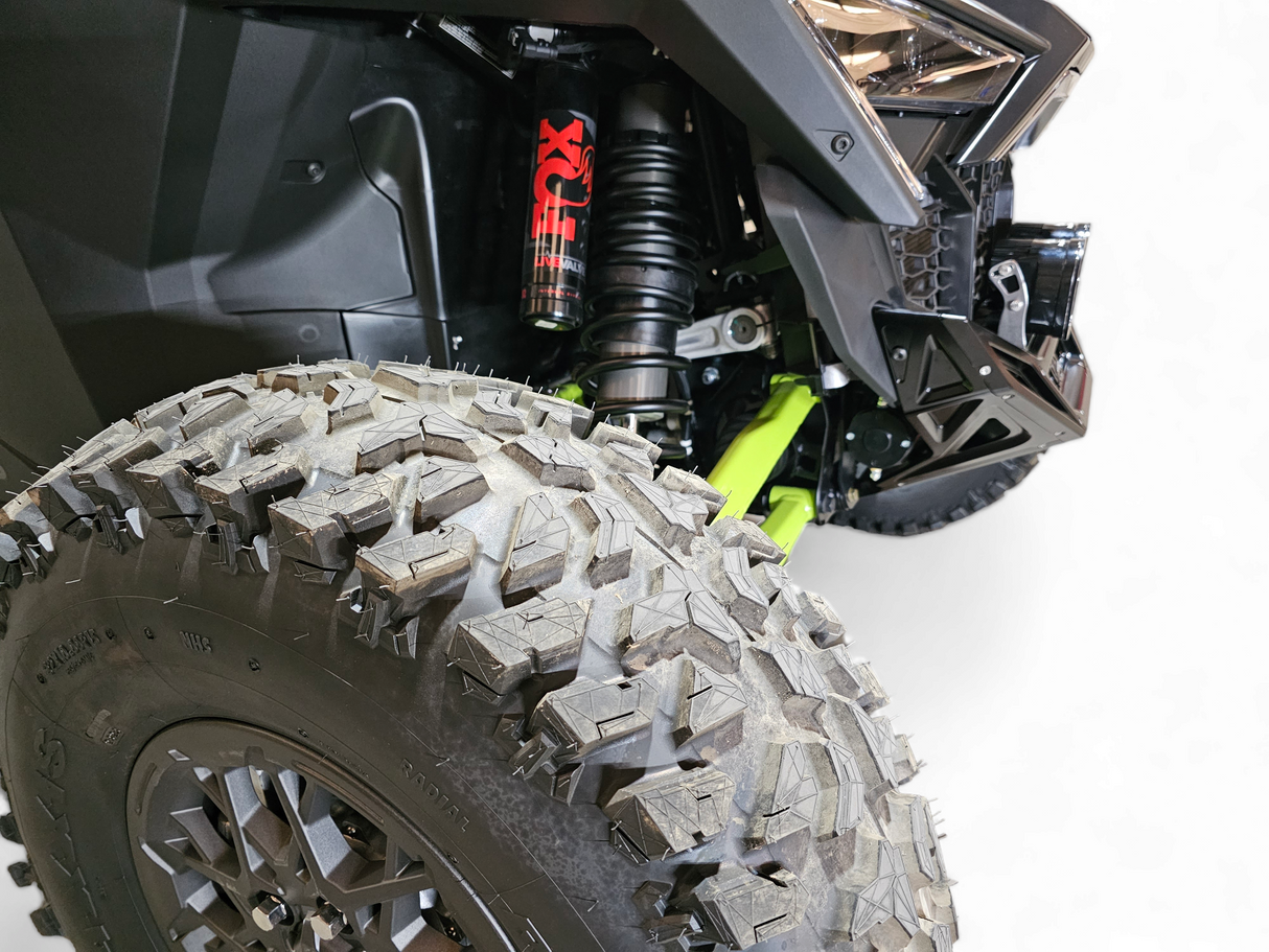 2022-2026 Polaris RZR Pro R, Pro S, Turbo R Machined Billet Front Winch Bumper (Black Anodize) www.elektricoffroad.com