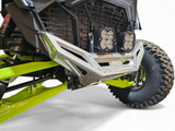 2022-2026 Polaris RZR Pro R, Pro S, Turbo R Machined Billet Front Winch Bumper (Clear Anodize) www.elektricoffroad.com
