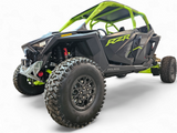 2022-2026 Polaris RZR Pro R, Pro S, Turbo R Machined Billet Front Winch Bumper (Clear Anodize) www.elektricoffroad.com