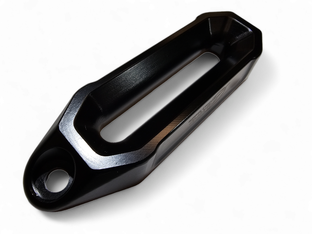 Elektric Offroad Designs UTV Winch Fairlead and Hook (Black) www.elektricoffroad.com