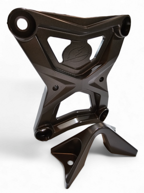 2020-2024 Polaris RZR Pro XP Radius Rod Plate with Tow Hook Gunmetal www.elektricoffroad.com