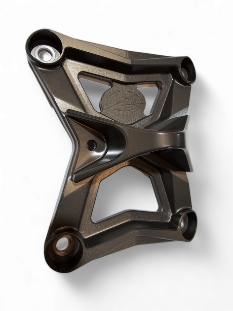2020-2024 Polaris RZR Pro XP Radius Rod Plate with Tow Hook Gunmetal www.elektricoffroad.com