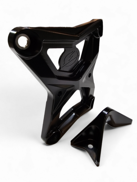 2020-2024 Polaris RZR Pro XP Radius Rod Plate with Tow Hook Black www.elektricoffroad.com