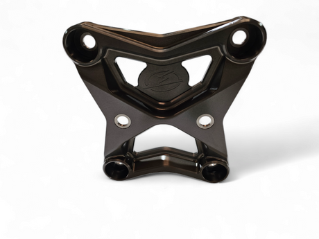 2017-2021 Can Am X3 Maverick EOD Radius Rod Plate with Tow Hook Gun Metal www.elektricoffroad.com