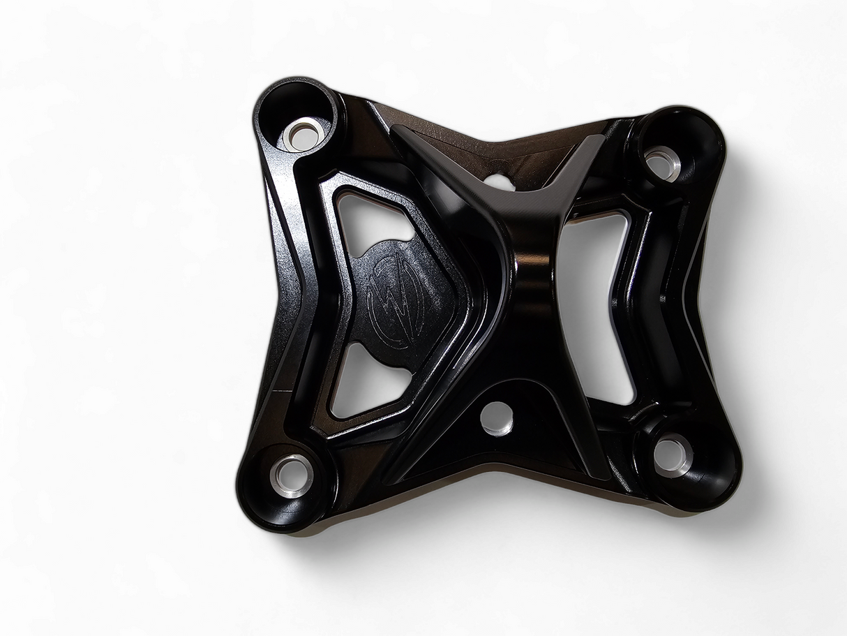 2017-2021 Can Am X3 Maverick EOD Radius Rod Plate with Tow Hook Black www.elektricoffroad.com