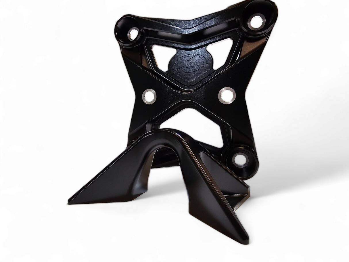 2017-2021 Can Am X3 Maverick EOD Radius Rod Plate with Tow Hook Black www.elektricoffroad.com
