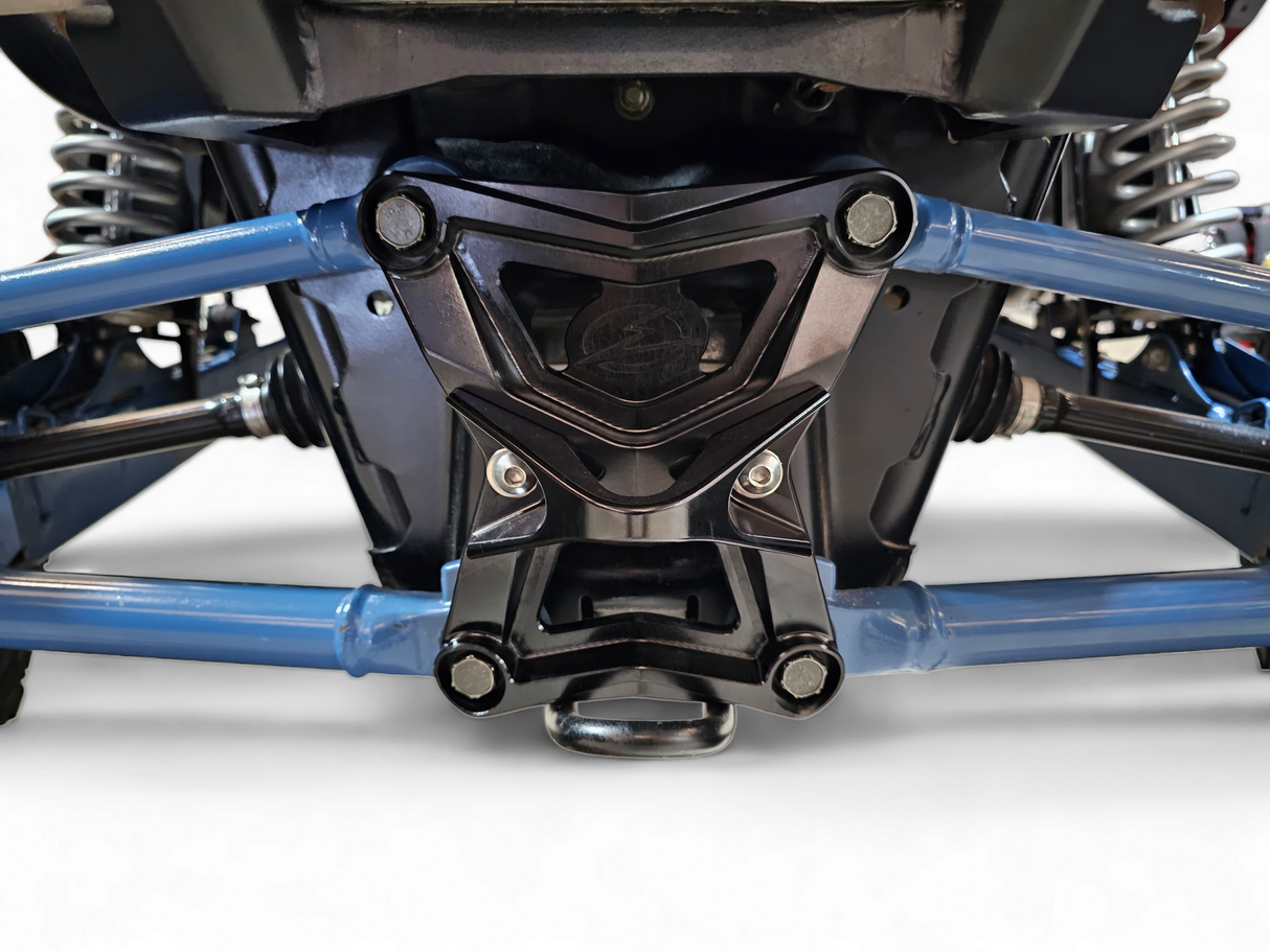 2020-2024 Polaris RZR Pro XP Radius Rod Plate with Tow Hook Black www.elektricoffroad.com