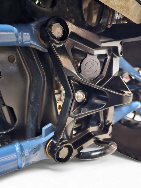 2020-2024 Polaris RZR Pro XP Radius Rod Plate with Tow Hook Black www.elektricoffroad.com