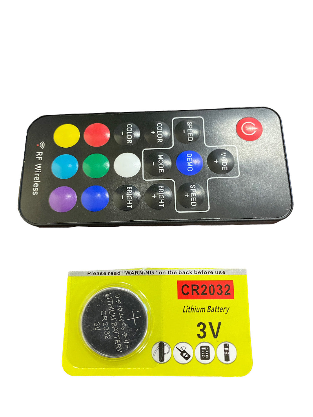 RGB LED Whip Remote Control GGLighting
