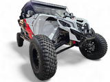 2017 to Current Can-Am X3 Maverick Machined Billet Front Winch Bumper (Black Anodize) www.elektricoffroad.com