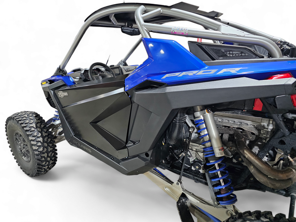 2020 to 2024 Polaris RZR Pro XP/Pro R/Turbo R Amp Door Skins (2 Seat) www.elektricoffroad.com