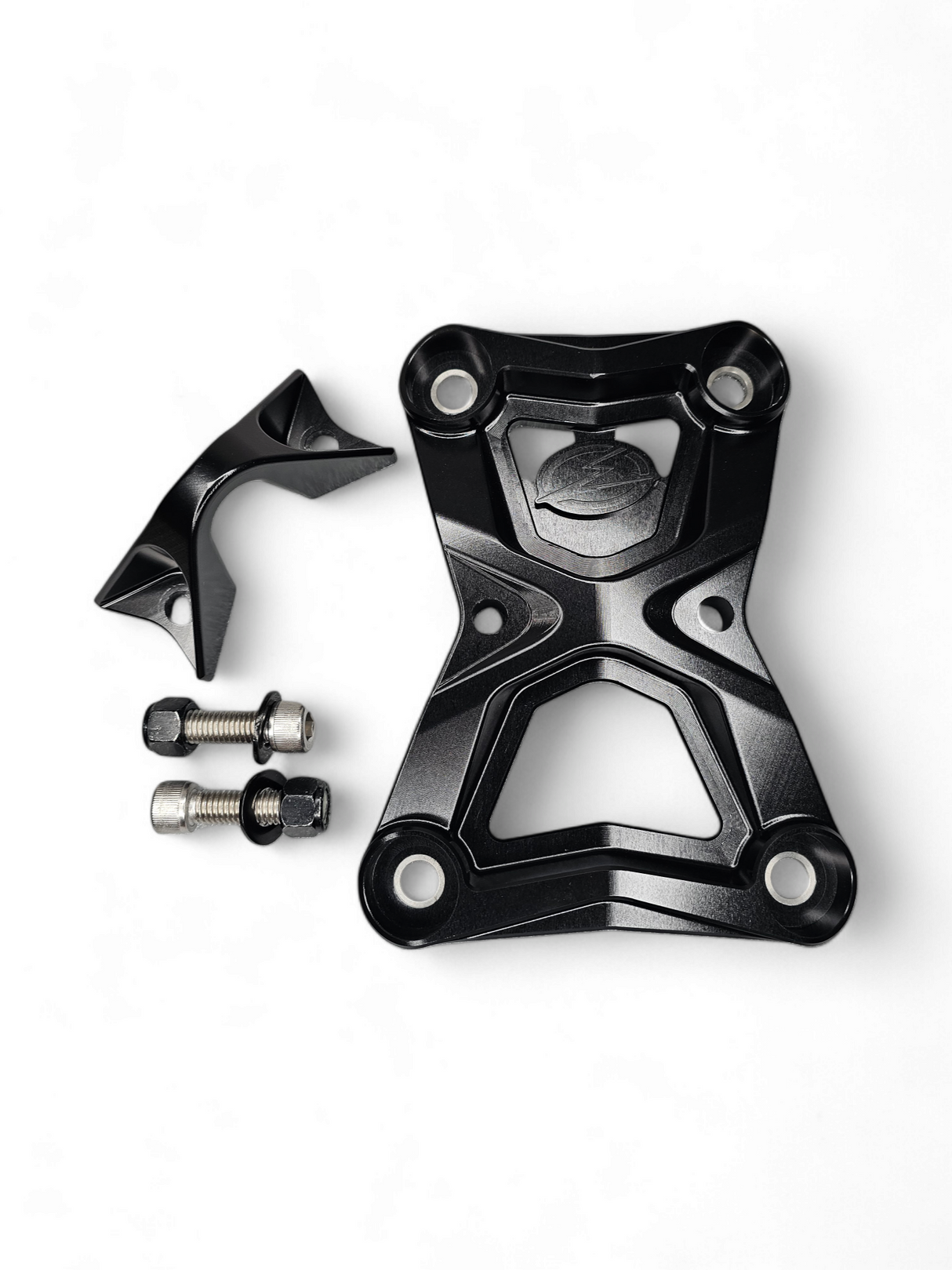 2022-2026 Polaris RZR Turbo R/Pro R Radius Rod Plate with Tow Hook Black www.elektricoffroad.com