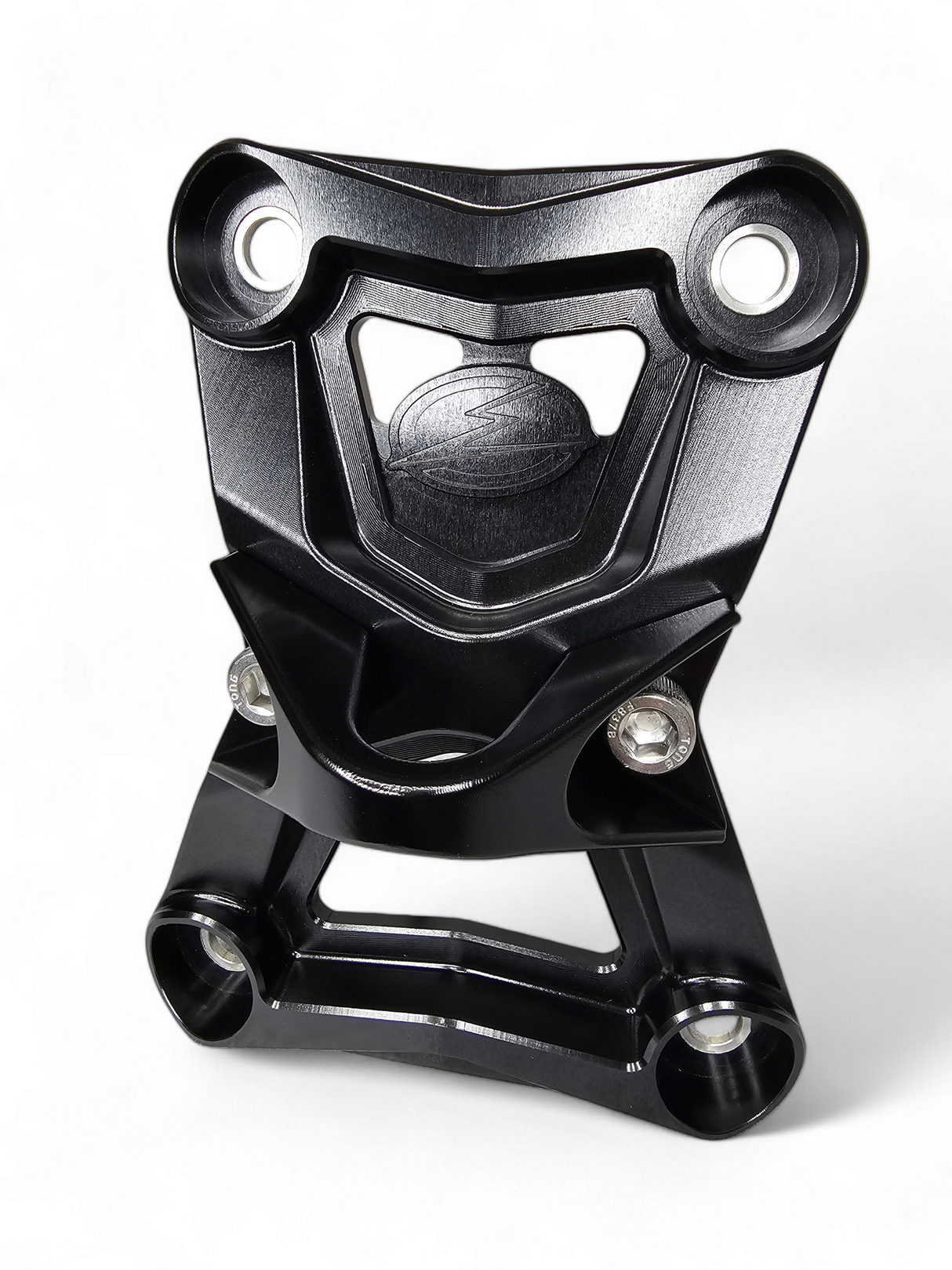 2022-2026 Polaris RZR Turbo R/Pro R Radius Rod Plate with Tow Hook Black www.elektricoffroad.com