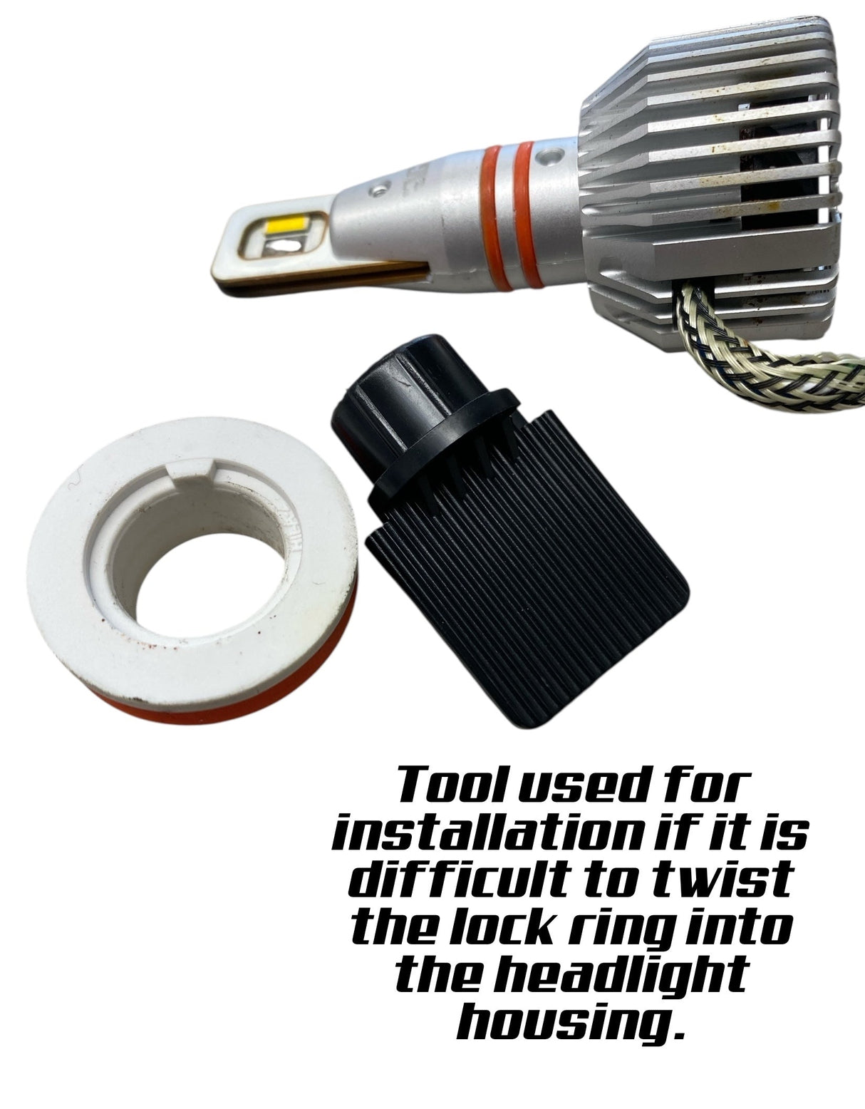 G4-RS 3 Color LED Headlight Bulbs White/Yellow/Amber GGLighting